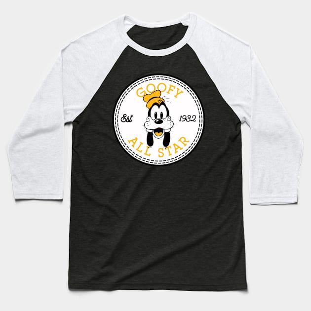 Goofy All Star Baseball T-Shirt by pitulas